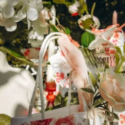 10 Etiquettes Merci Theme Romantique