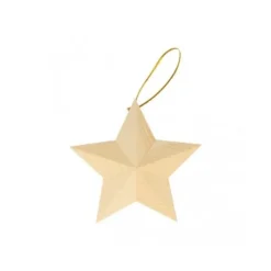 2 Etoiles En Bois Naturel A D Corer