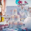 8 Gobelets En Carton Gender Reveal