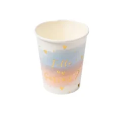 8 Gobelets En Carton Gender Reveal