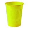 30 Gobelets Plastique Jaune R Utilisable