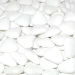1 Kilo De Dragees Coeur Blanc Au Chocolat