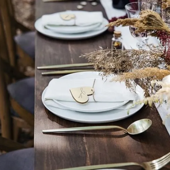 10 Marque Places Coeur En Bois