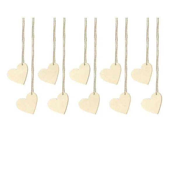 10 Marque Places Coeur En Bois