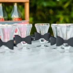 6 Noeuds Papillon Noir Deco Mariage