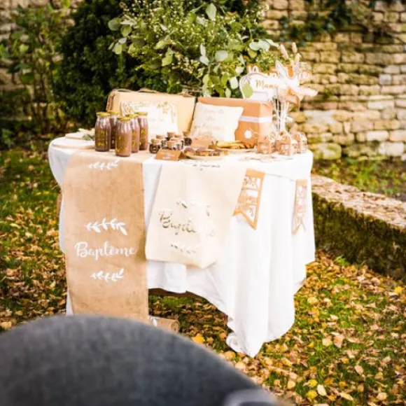 4 Rondins De Bois Marque Place Bapt Me