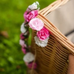 24 Roses Bleu Marine 2.1Cm