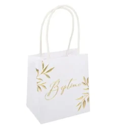 6 Sacs Cadeaux Bapt Me Or