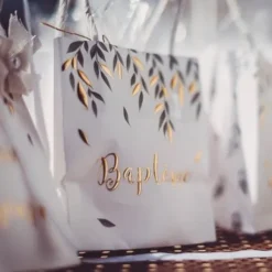 6 Sacs Cadeaux Bapt Me Vegetal