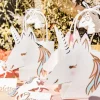 4 Sacs Cadeaux Licorne Pastel