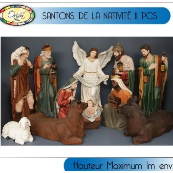 11 Santons De Noel Taille Humaine 1 M Tre