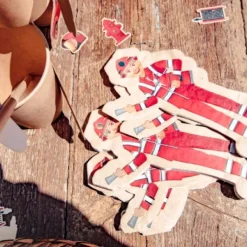 16 Serviettes En Papier Theme Pompier