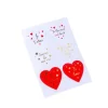 24 Stickers Coeur Amour