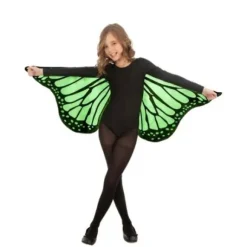 Ailes Papillon Vert Enfant