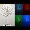 Arbre De Noel Lumineux 216 Led Rgb Avec Telecommande