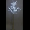 Arbre De Noel Lumineux Paillet Blanc 72 Led