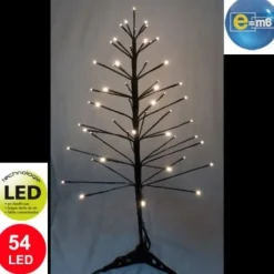 Arbre Lumineux De Noel Extérieur 54 Led 80Cm