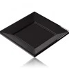 Assiette Carr E Noir R Utilisable 18 Cm X 12 Pi Ces