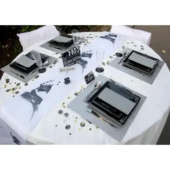 Assiette Carr E Plastique Orange Mandarine R Utilisable 23Cm X12