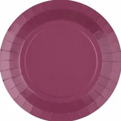 Assiette De Noel En Carton Couleur 23Cm Cm X 10 Pi Ces