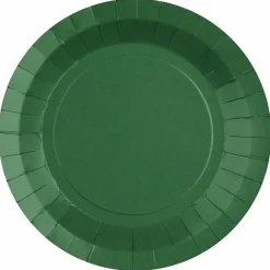 Assiette De Noel En Carton Couleur 23Cm Cm X 10 Pi Ces