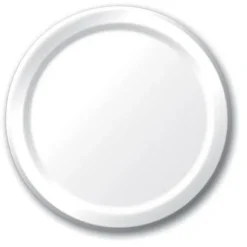 Assiette De Noel En Carton Couleur 23Cm Cm X 10 Pi Ces