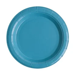 Assiette De Noel En Carton Couleur 23Cm Cm X 10 Pi Ces