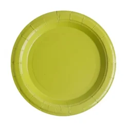 Assiette De Noel En Carton Couleur 23Cm Cm X 10 Pi Ces