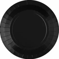 Assiette De Noel En Carton Couleur 23Cm Cm X 10 Pi Ces