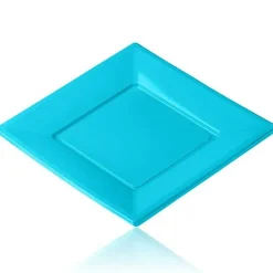 Assiette De Noel Jetable Carr E 23 Cm X 12 Pi Ces