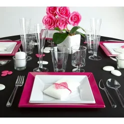 Assiette Dessert De Noel Carr En Plastique Rigide X 12 Pi Ces