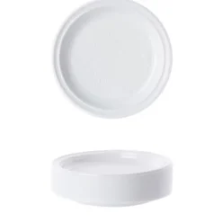 Assiette Plastique Blanche R Utilisable 20.5 Cm X 100 Pi Ces