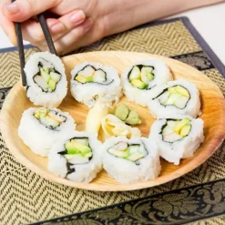 Assiette Ronde En Feuille De Palmier 18Cm X 6 Pi Ces