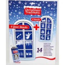 Assortiment De 14 Pochoirs De Noel