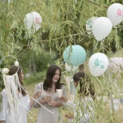 Ballon Baby Shower Rose X8 Pi Ces