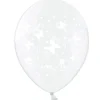 Ballon De Baudruche Transparent Avec Papillons X 50 Pi Ces