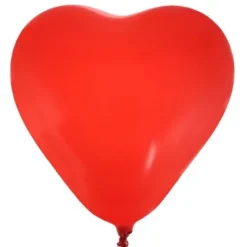 Ballon Gonflable Coeur Rouge Pas Cher X 8 Pi Ces