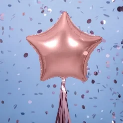 Ballon Mylar Etoile Rose Gold 50 Cm