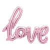 Ballon Mylar Love Rose Pastel