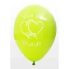 Ballon Vive Les Mari S Vert Anis X8