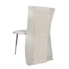 Bande De Dentelle Ivoire Pour Housse De Chaise X 3 Pi Ces