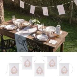 Banderole Just Married Rose Gold