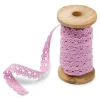 Bobine Dentelle Rose 10Mm X 5 M Tres
