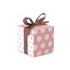 Boite A Drag Es Bapt Me A Pois Rose X 10 Pi Ces