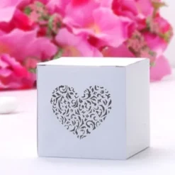 Boite A Drag Es Cube Coeur Arabesque X 10 Pi Ces