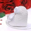 Boite A Drag Es Mariage Coeur Blanc X 10 Pi Ces