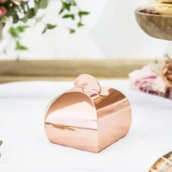 Boite A Drag Es Mariage Rose Gold X 10 Pi Ces