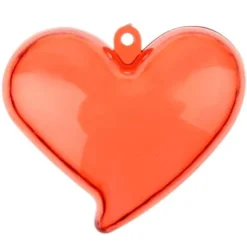 Boite Dragees Coeur Virgule Rouge