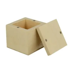 Boite En Bois Carr E A Personnaliser