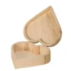 Boite En Bois Forme Coeur A Personnaliser